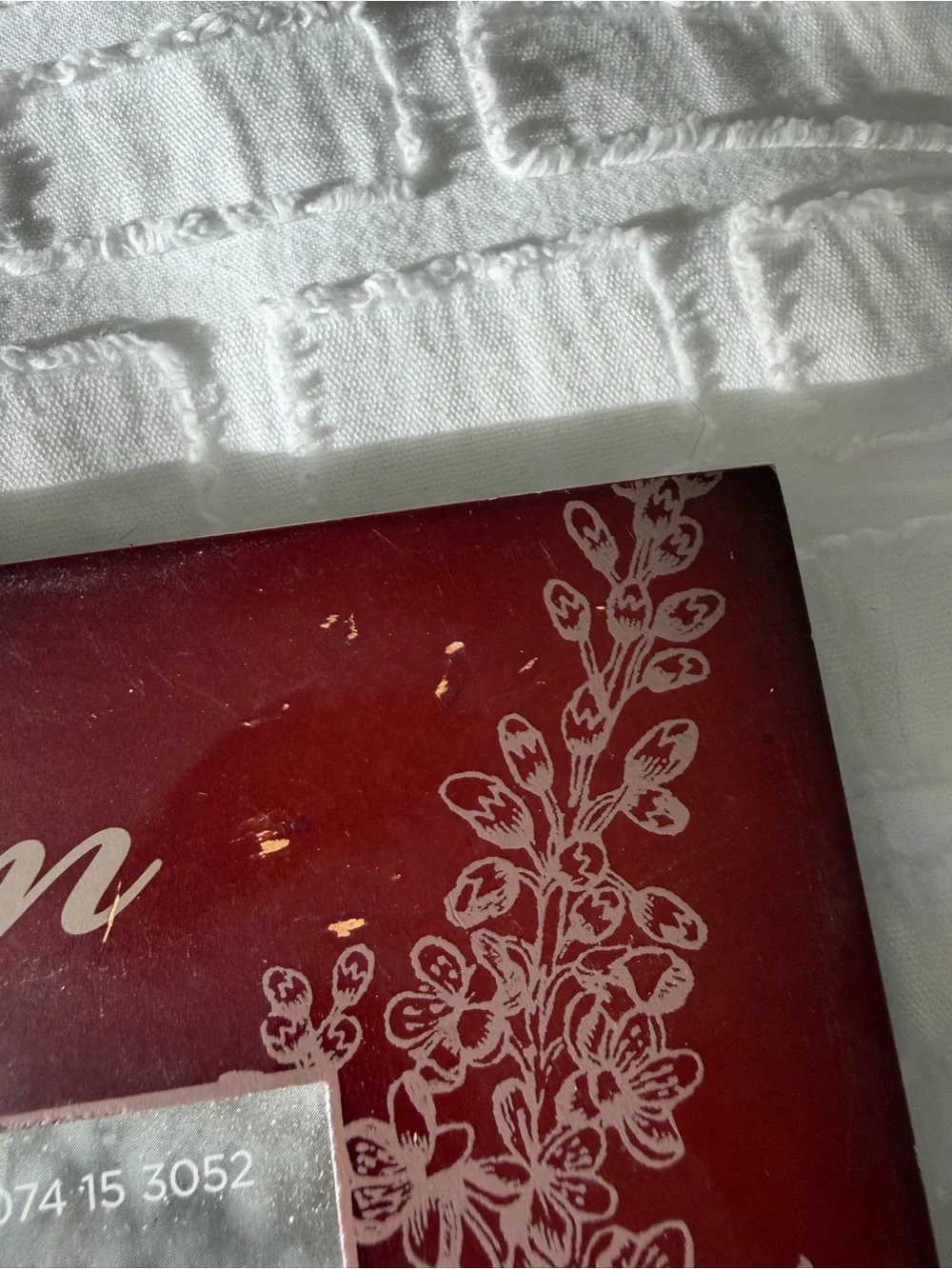 Target Grandchildren Picture Frame in deep red